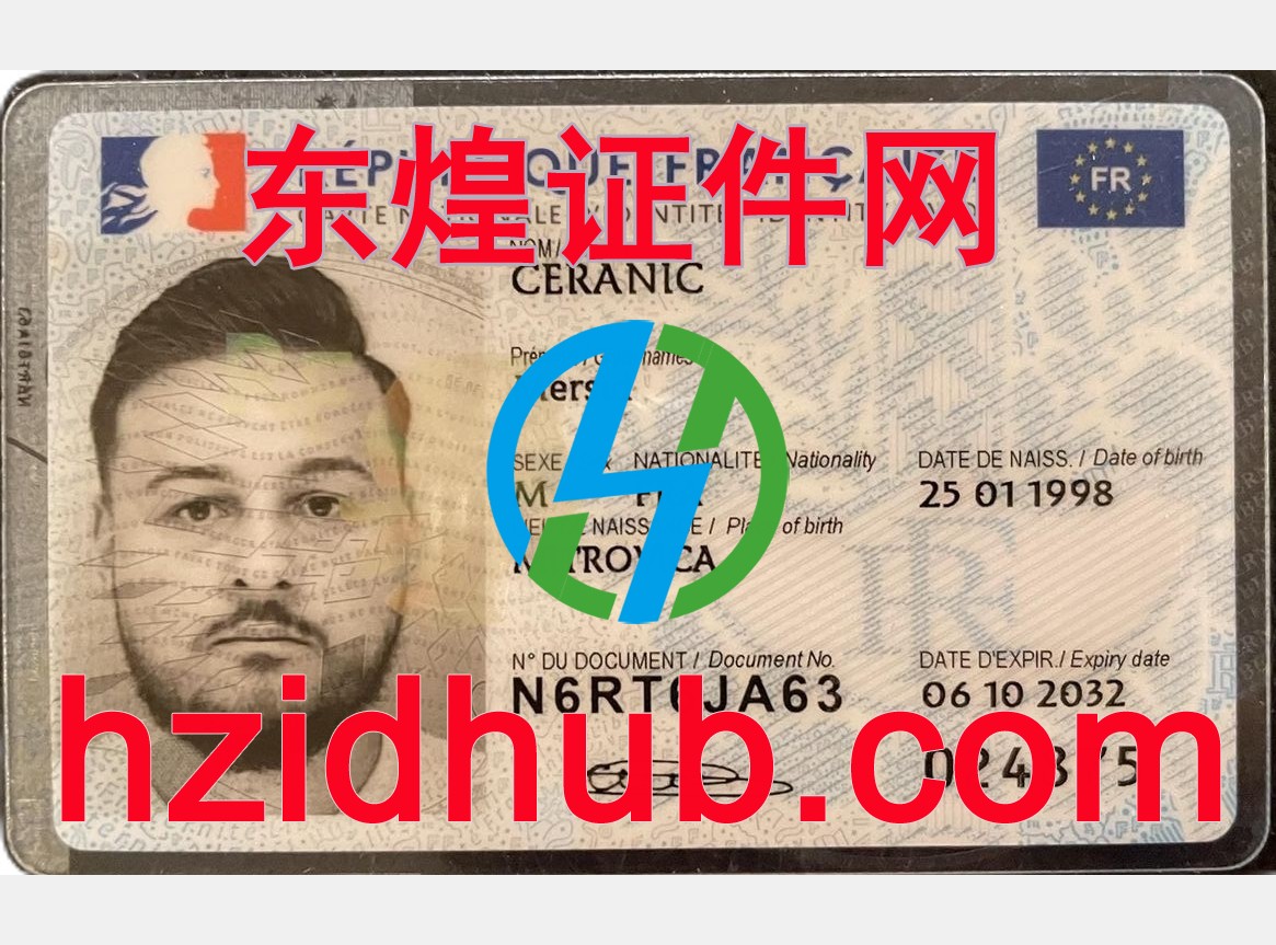 制作高仿法国身份证
