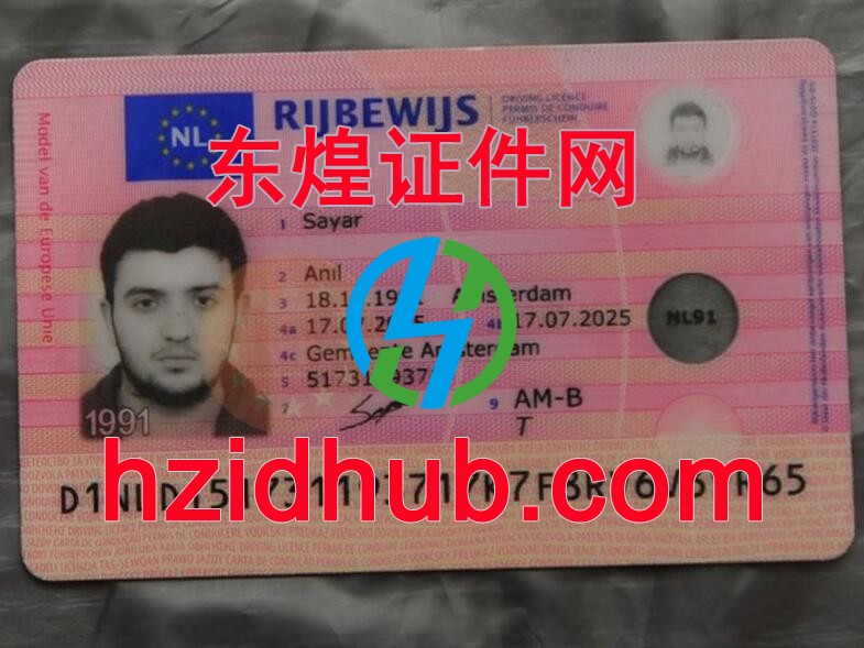 制作高仿荷兰驾驶证