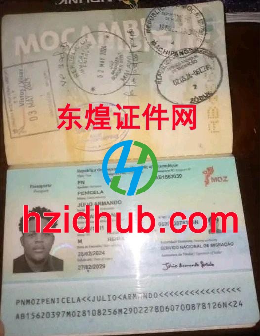 制作高仿莫桑比护照